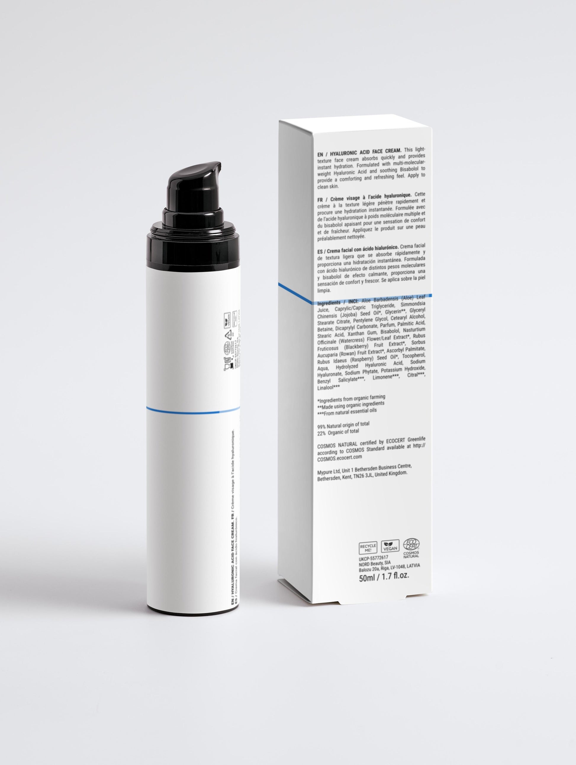 Hyaluronic Acid Face Cream for Men